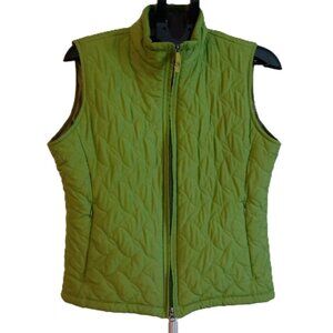 Royal Robbins Green Packable Quilted Outdoor Cottagecore Vest Women’s L – Large